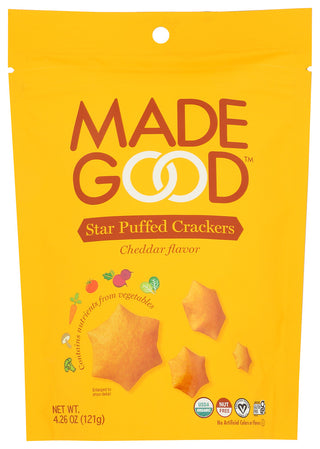 Madegood Cracker Cheddar Org - No Plunge - Front