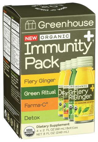 Greenhouse Shot Immunity 4pk - Left - Front
