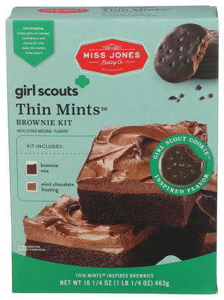 Miss Jones Baking Co Kit Brownie Thin Mint - Centre - Front