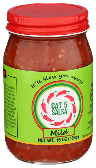 Cat 5 Salsa Salsa Mild - Left - Front