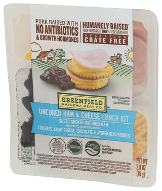 Greenfield Kit Uncured Ham N Chs - Right - Front