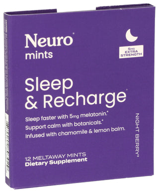 Neuro Mints Sleep Recharge Night Bry - Left - Front