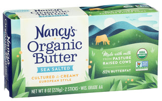 Nancys Butter Sea Salt Organic - Left - Front