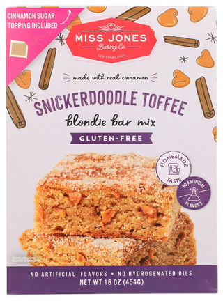 Miss Jones Baking Co Mix Blndie Snckrddl Toff - No Plunge - Front