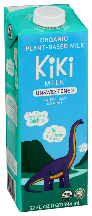 Kiki Milk Milk Unsweetened - Left - Front