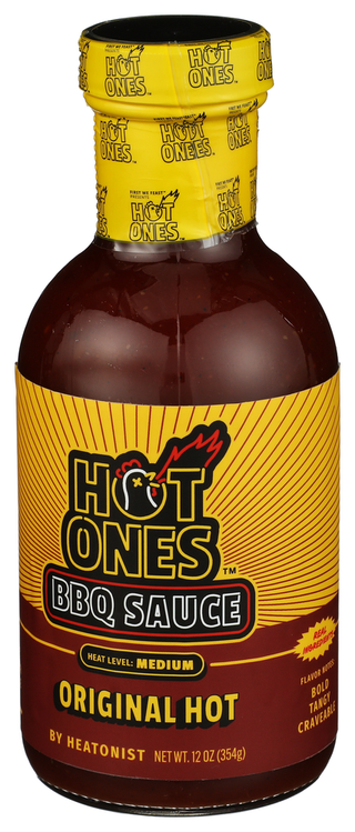 Hot Ones Sauce Bbq Orig - Right - Front