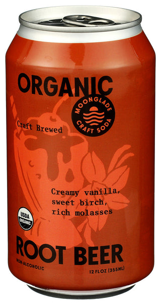 Moonglade Craft Soda Soda Root Beer Organic - Right - Front