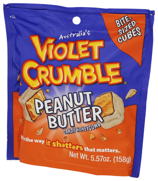 Violet Crumble Bites Peanut Butter Crmb - Right - Front