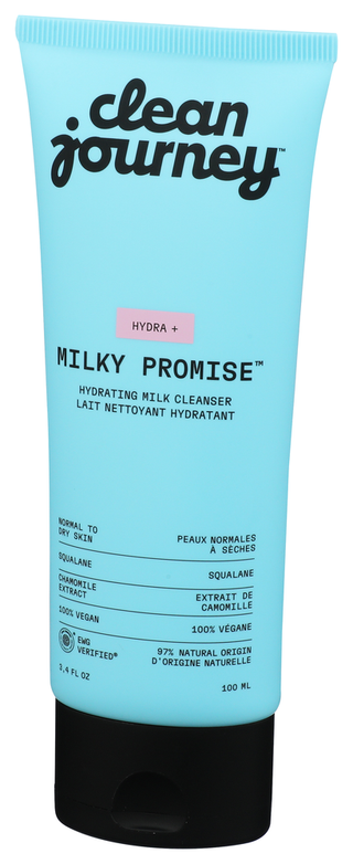 Cleanjourney Cleanser Hydrating Milk - Right - Front