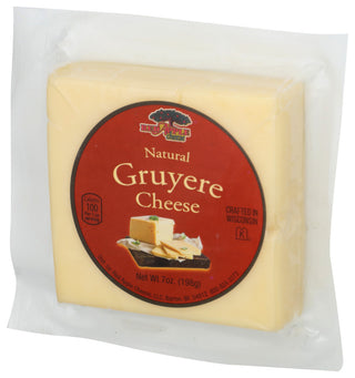 Red Apple Cheese Natural Gruyere - Right - Front