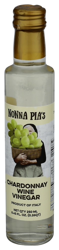 Nonna Pias Vinegar Wine Chardonnay - Right - Front