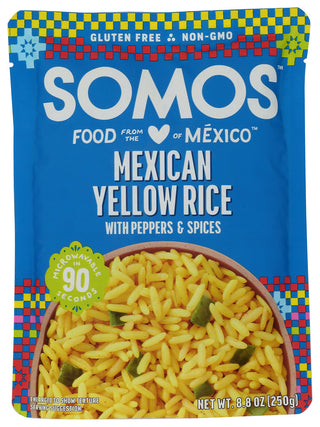 Somos Rice Yellow Mex - No Plunge - Front