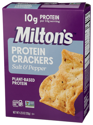 Miltons Cracker Slt Ppr Protein - Right - Front