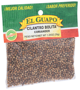 EL GUAPO AUTHENTIC CORIANDER, 1.25 OZ. - Left - Front