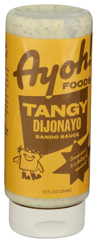 Ayoh Foods Sauce Sando Dijonayo - Left - Front
