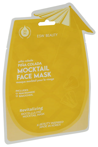 Esw Beauty Facial Mask Pina Colada - Left - Front
