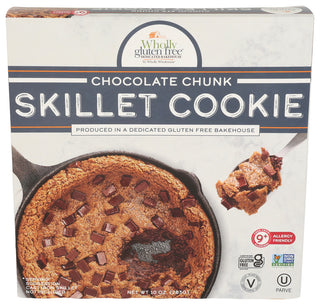 Wholly Wholesome Cookie Skillet Choc Chnk - Centre - Front