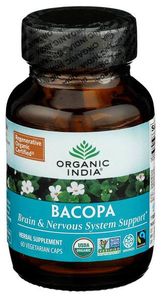 Organic India Bacopa - Centre - Front