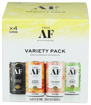 Free Af Na Mocktail Variety 4pk - Centre - Front