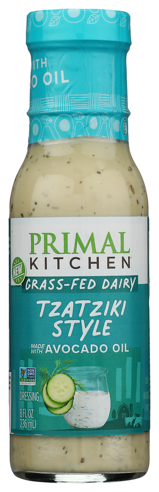Primal Kitchen Dressing Tzatziki Dy - No Plunge - Front