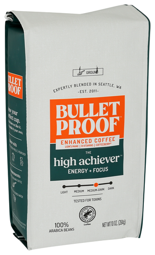 Bulletproof Coffee Ground High Achiever - Left - Front