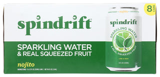 Spindrift Water Sprkl Nojito 8pk - No Plunge - Front