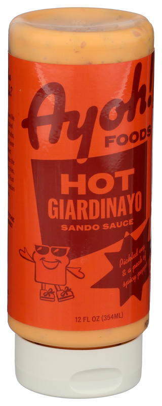 Ayoh Foods Sauce Sando Giardinayo - Left - Front