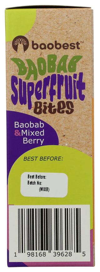 Baobest Snacks Mixed Berry Chews - No Plunge - Front