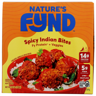 Natures Fynd Bites Spicy Indian - No Plunge - Front