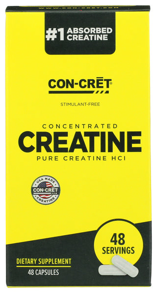 Con Cret Creatine Hcl - No Plunge - Front