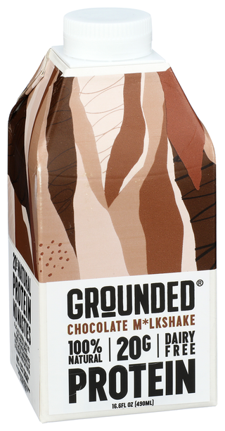 Grounded Milkshake Prtn Milk Choc - Left - Front