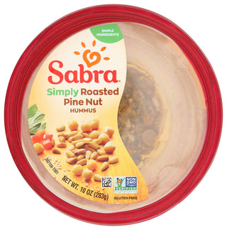Sabra Hummus Simply Pine Nut - No Plunge - Front