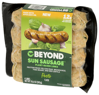 BEYOND SUN SAUSAGE™ PESTO - Right - Front
