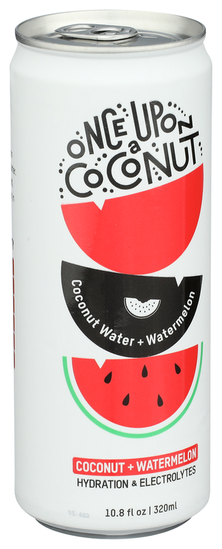 Once Upon A Coconut Water Coconut Watermelon - Left - Front
