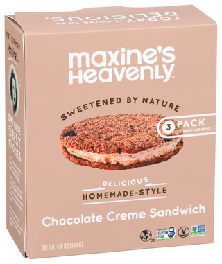 Maxines Heavenly Cookie Sw Choc Crm Pie - Left - Front