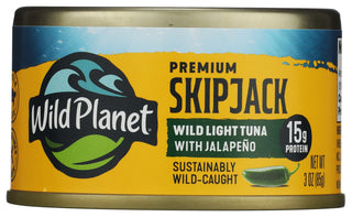 Wild Planet Tuna Wld Skpjck Jalapeno - No Plunge - Front
