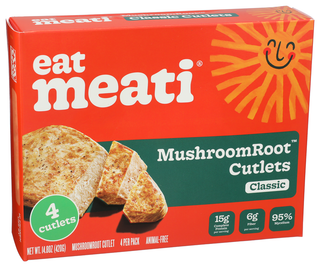 Meati Cutlet Classic 4pc - Left - Front