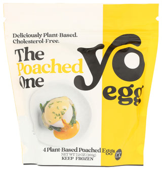 Yo Egg Eggs Poached Plntbsd 4pc - Centre - Front