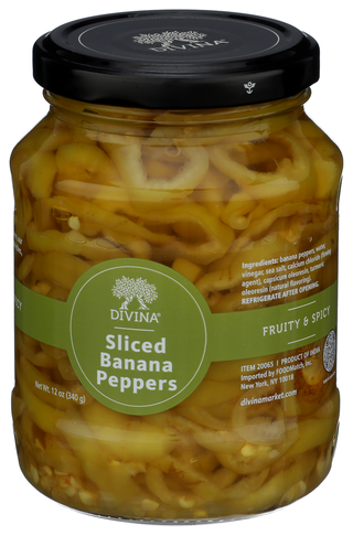 Divina Peppers Banana Slced - Right - Front
