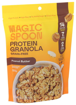 Magic Spoon Granola Prtn Peanut Bttr - Left - Front