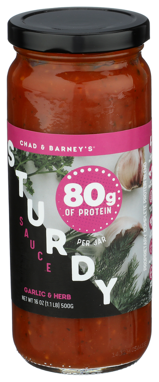 Sturdy Sauce Sauce Garlic Herb - Right - Front
