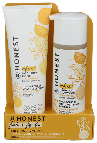 The Honest Company Set Baby Ctrs Vnla Bndl - Centre - Front