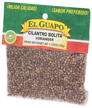 EL GUAPO AUTHENTIC CORIANDER, 1.25 OZ. - Right - Front