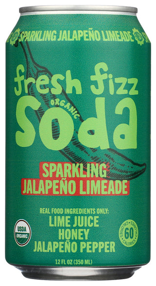 Fresh Fizz Soda Org Sp Jalpno Limde - No Plunge - Front