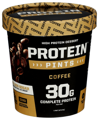 Protein Pints Ice Cream Prtn Coffee - Left - Front