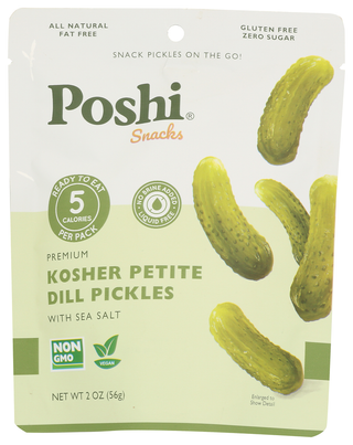 Poshi Pickles Dill Petite - No Plunge - Front