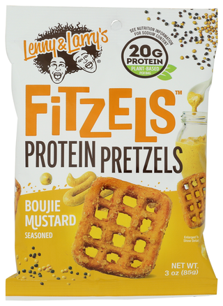 Lenny & Larrys Pretzel Boujie Mustard - No Plunge - Front