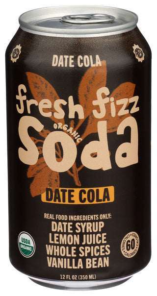 Fresh Fizz Soda Date Cola Org - Centre - Front