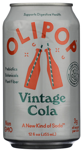 Olipop Soda Prbtc Vintage Cola - No Plunge - Front