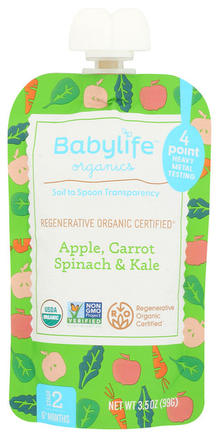 Babylife Pouch Apl Crt Spnc Kale - No Plunge - Front